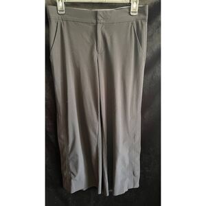 Athleta Straight Leg Black Pants Size 2P